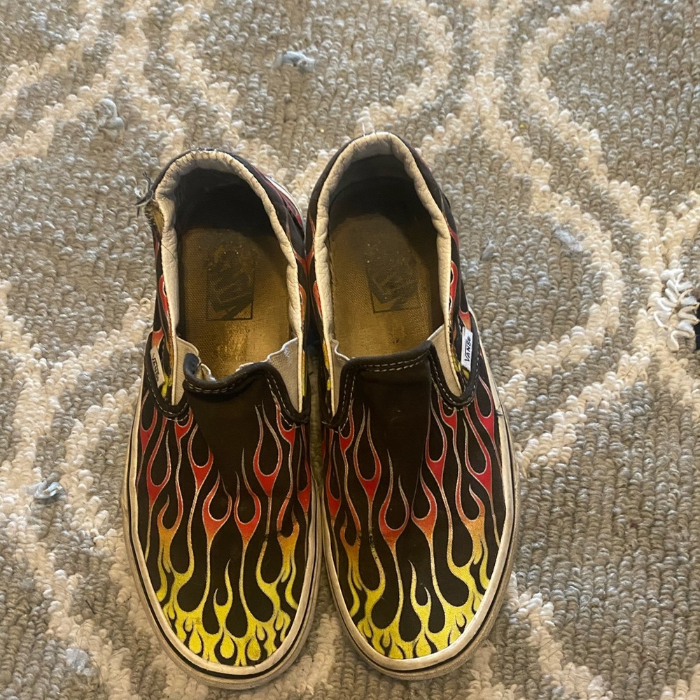 Well Worn Vans Slip On